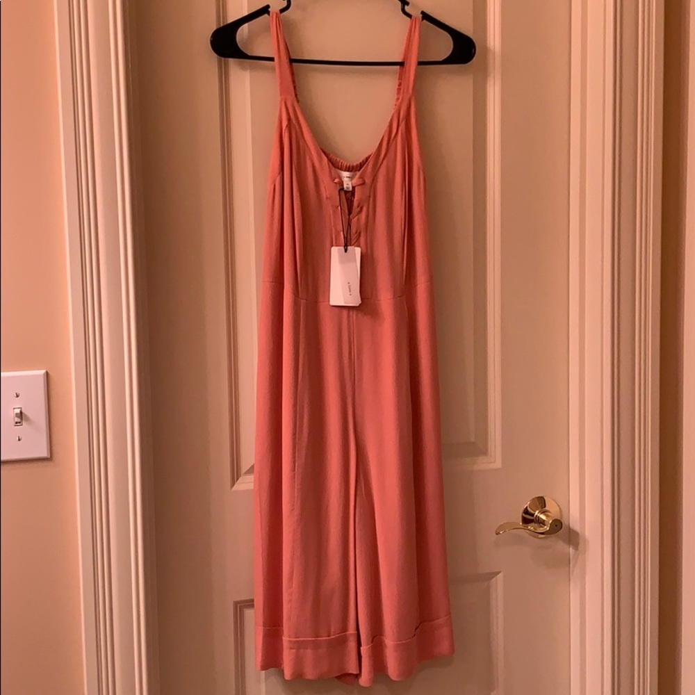 Pink Midi Romper/Jumpsuit